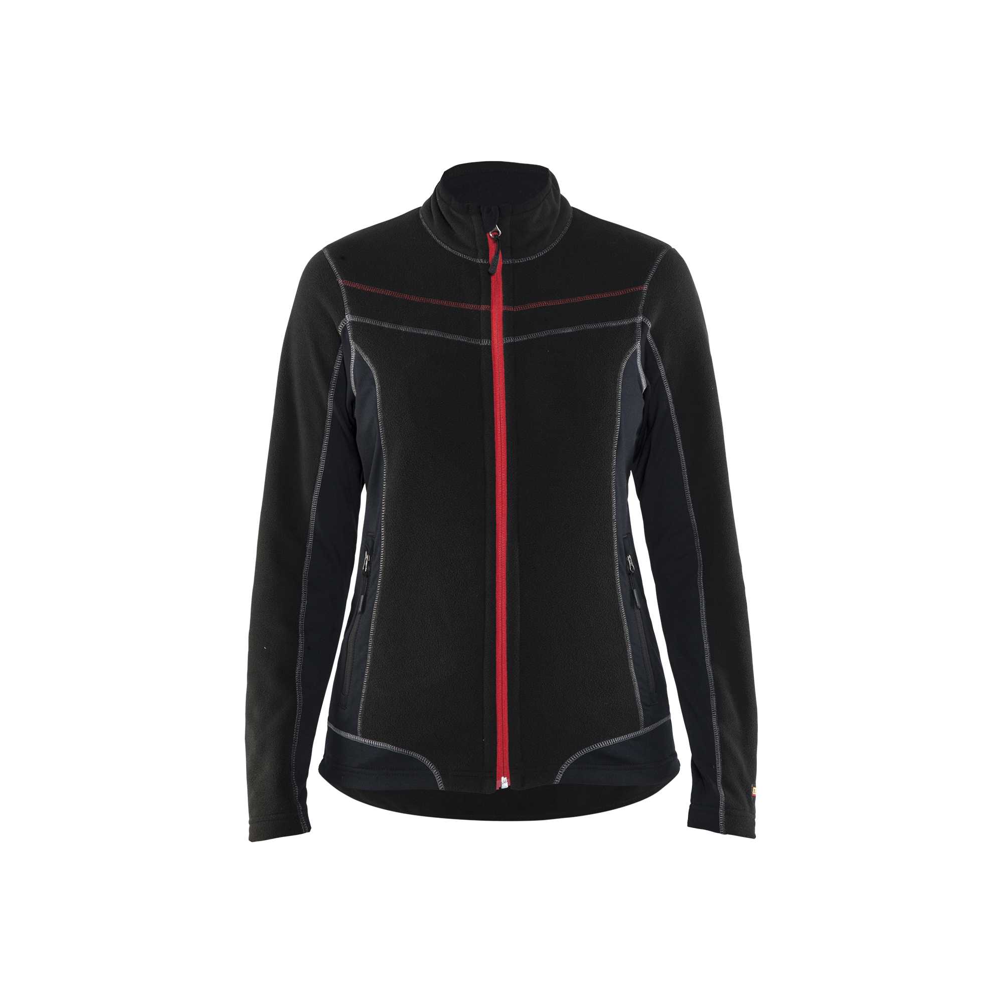 BLAKLADER 49241010 Women's micro fleece Jacket Fleece Work Jacket WOMEN - Antipilling